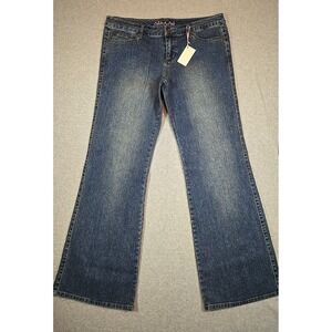 Celebrity Pink Jeans Womens Size 16 Bootleg Mid Rise Studded Denim Jean Pant NWT